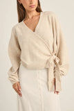 Rhythm Lexie Wrap Front Knit