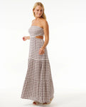 Ripcurl Premium Surf Check Maxi Dress