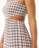 Ripcurl Premium Surf Check Maxi Dress