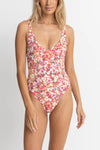 Rhythm Bloom Floral Underwire One Piece