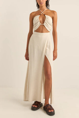 Rhythm Santana Cut Out Maxi Dress