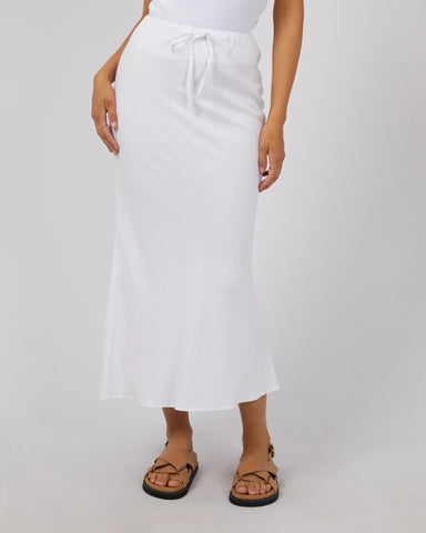 All About Eve Luxe Linen Maxi Skirt