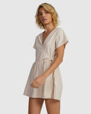 RVCA Crush Wrapped Mini Dress