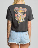 The Mad Hueys Skull Tattoo Crop Tee