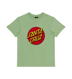 Santa Cruz Classic Dot  Puff Front Tee