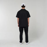 Crate Scipt Cuban Collar SS Shirt