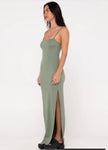 Rusty Vicky Fixed Back Slip Maxi Dress