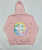 Hustle Hoody Pastel Tiedye youth