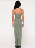 Rusty Vicky Fixed Back Slip Maxi Dress