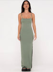 Rusty Vicky Fixed Back Slip Maxi Dress