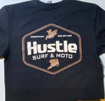 Hustle Tee Stamp logo HB