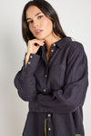 Re:Union Optimum Charcoal Linen Classic Shirt