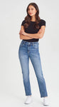 Junkfood Peachy Push Up Denim Blue Jean