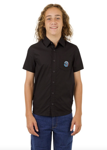 Santa Cruz Screaming Wave Patch SS Shirt