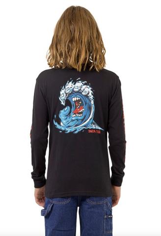 Santa Cruz Screaming Wave LS Tee