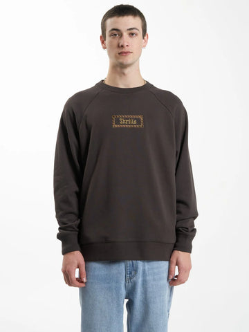 Thrills Linked Oversize Raglan Crew