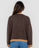 Rusty Rider Relaxed Crew Neck Knit