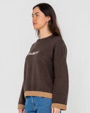 Rusty Rider Relaxed Crew Neck Knit