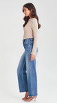 Junkfood Wendy Wide Leg Denim Blue Jean