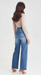 Junkfood Wendy Wide Leg Denim Blue Jean