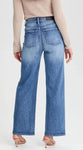 Junkfood Wendy Wide Leg Denim Blue Jean