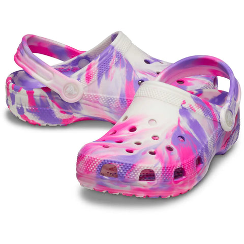 Crocs Classic Glow Marbled Clog Kids & Toddlers