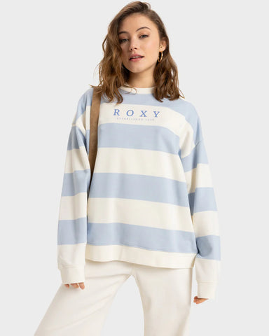 Roxy Strictly Stripes Oversized Crew