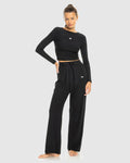 Roxy Rise & Vibe Rib Wide Leg Pant