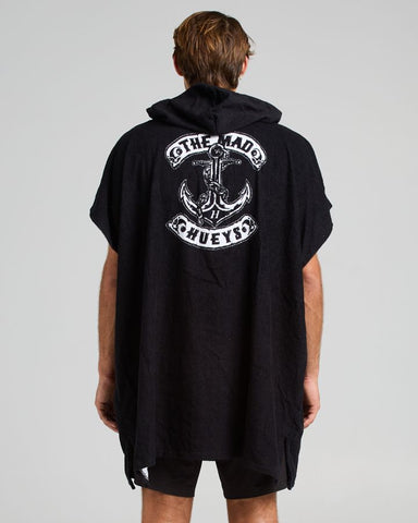 The Mad Hueys Skull Anchor Hooded Towel