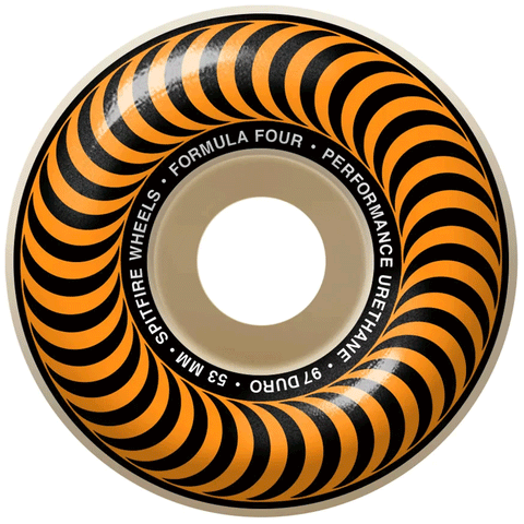 Spitfire Wheel F4101 53 Classic Orange