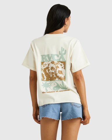 RVCA Out Back Cuffed Tee