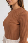 Rhythm Classic Knit Long Sleeve Top